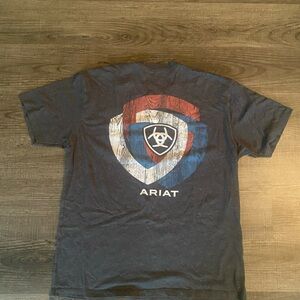 Ariat Shield Logo T-Shirt in Charcoal